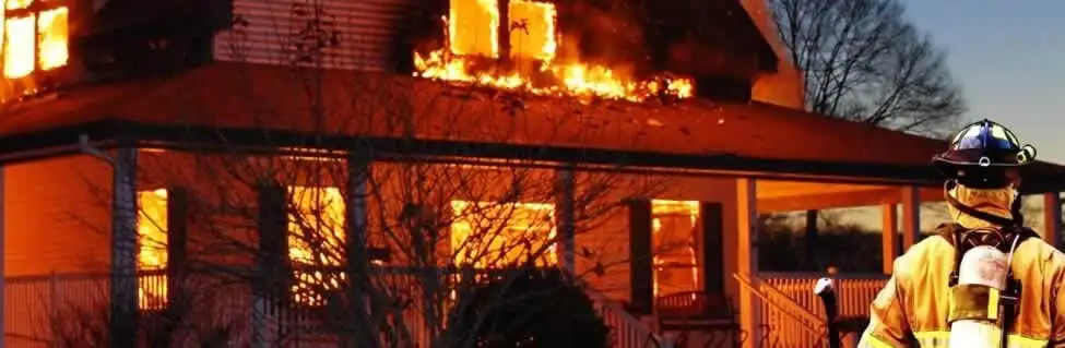 fire damage repair emergency response at a residential property affected by an active house fire in Oklahoma City, OK